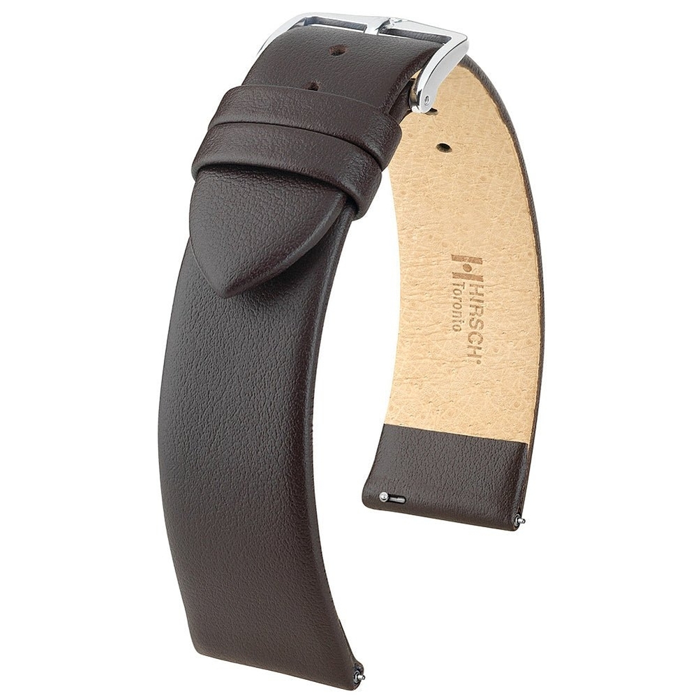 Hirsch Toronto Watch Strap - Brown 22mm